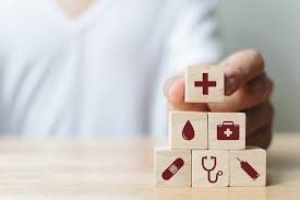 Health blocks with icons